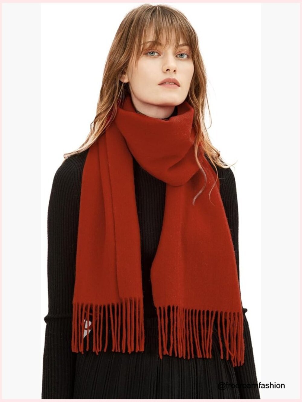 Luxurious Merino Wool Scarf Wrap Shawl Unisex Lightweight Travel Gift